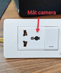 Camera ngụy trang ổ cắm điện