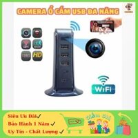 Camera ngụy trang ổ cắm sạc USB xem từ xa quay phim 4k siêu rõ nét