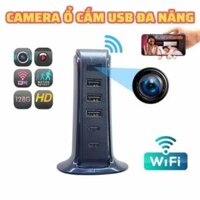 Camera ngụy trang ổ cắm sạc USB xem từ xa quay phim 4k siêu rõ nét