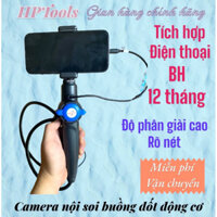 Camera nội soi buồng đốt động cơ ô tô Ralcam H408m, Camera nội soi tích hợp điện thoại