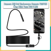 Camera Nội Soi Endoscope Camera 720P HD Ống Kính 7mm Dài 5M Chống Nước IP67 ⚜️TTHome⚜️