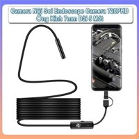 Camera Nội Soi Endoscope Camera 720P HD Ống Kính 7mm Dài 5M Chống Nước IP67 💯Store VN💯