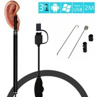 Camera nội soi tai đường kính 5.5mm có 6 đèn led trợ sáng