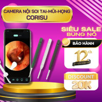 Camera Nội Soi Tai , Mũi , Họng CORISU Thiết Kế Thông Minh, Kết Nối Điện Thoại Ios, Android, Nhỏ Gọn, An Toàn