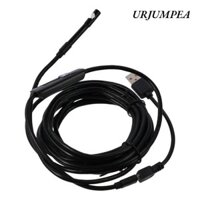 Camera nội soi URJUMPEA, Kiểm tra lỗ khoan đèn LED 5,5 mm 6, Nội soi điện thoại Android Camera rắn 3,5M OTG