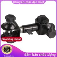 Camera Ô Che Nắng Giá Đỡ Kẹp Kẹp Chân Đế Hỗ Trợ Phụ Kiện Cho Dslr Canon Nikon Chụp Ảnh Chân Máy 1 / 4. fivepointvn