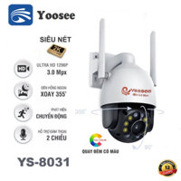 Camera PTZ ngoài trời YS-8031 3.0M xoay 355 độ, ban đêm có màu, chuẩn nét FHD