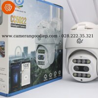 CAMERA PTZ SIÊU ZOOM 2K, CHỐNG MƯA CHỐNG NƯỚC MODEL CC5022 Siêu Zoom (ZOOM 10X)