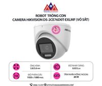 Camera Quan Sát Hikvision DS-2CE76D0T-EXLMF (Vỏ sắt) -  Camera dome 2MP, Hồng ngoại 30m, Chống nước IP67, Độ bền cao