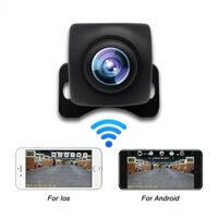 Camera quan sát phía sau ô tô Wifi HD Tầm nhìn ban đêm Camera quan sát phía sau không dây Wifi chống nước Camera lùi 12V Hỗ trợ Android và Ios