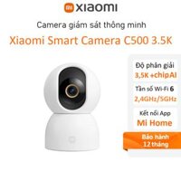 Camera quan sát Xiaomi Smart C500 3,5K UHD (3200x1800p) 2,4GHz/ 5GHz Bản quốc tế - Hàng chính hãng