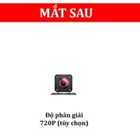 Camera sau 720P kết hợp camera hành trình F965S và Dây nguồn trực tiếp ACC thương hiệu HP - Hàng chính hãng