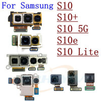 Camera Sau / Trước Chính Hãng Cho Samsung Galaxy S10 Plus Lite e S10E G970F G973F G975F G977F Phía Sau Camera Chính Cáp Mềm