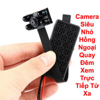 Camera siêu nhỏ giấu kín V99S hồng ngoại quay đêm – xem trực tiếp từ xa trên điện thoại