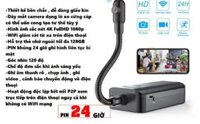 Camera Siêu Nhỏ Giấu kín WiFi Không Dây PIN Khủng 24 Giờ