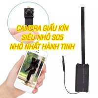 Camera siêu nhỏ S05 không dây giấu kín điều khiển từ xa tốt nhất