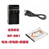 Camera Sony DSC-WX7 WX9 WX30 TX100 TX5 Pin + Sạc + Cáp Dữ Liệu
