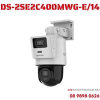 Camera Speed dome TandemVu 4Mp với 2 Mắt camera Hikvision DS-2SE2C400MWG-E/14