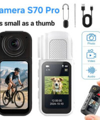 Camera Sport S70 Pro 2,7K – Máy quay phim cầm tay có màn hình 1,47inch HD sắc nét