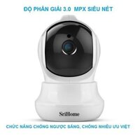 Camera Srihome SH025 quay phim cực nét,chuyển động đa chiều