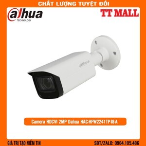 Camera Starlight HDCVI Dahua HAC-HFW2241TP-I8-A - 2MP