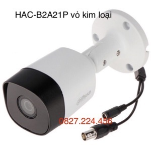 Camera thân HDCVI Dahua HAC-B2A21P - 2MP