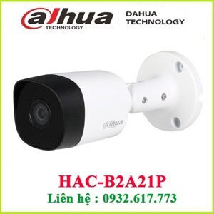 Camera thân HDCVI Dahua HAC-B2A21P - 2MP