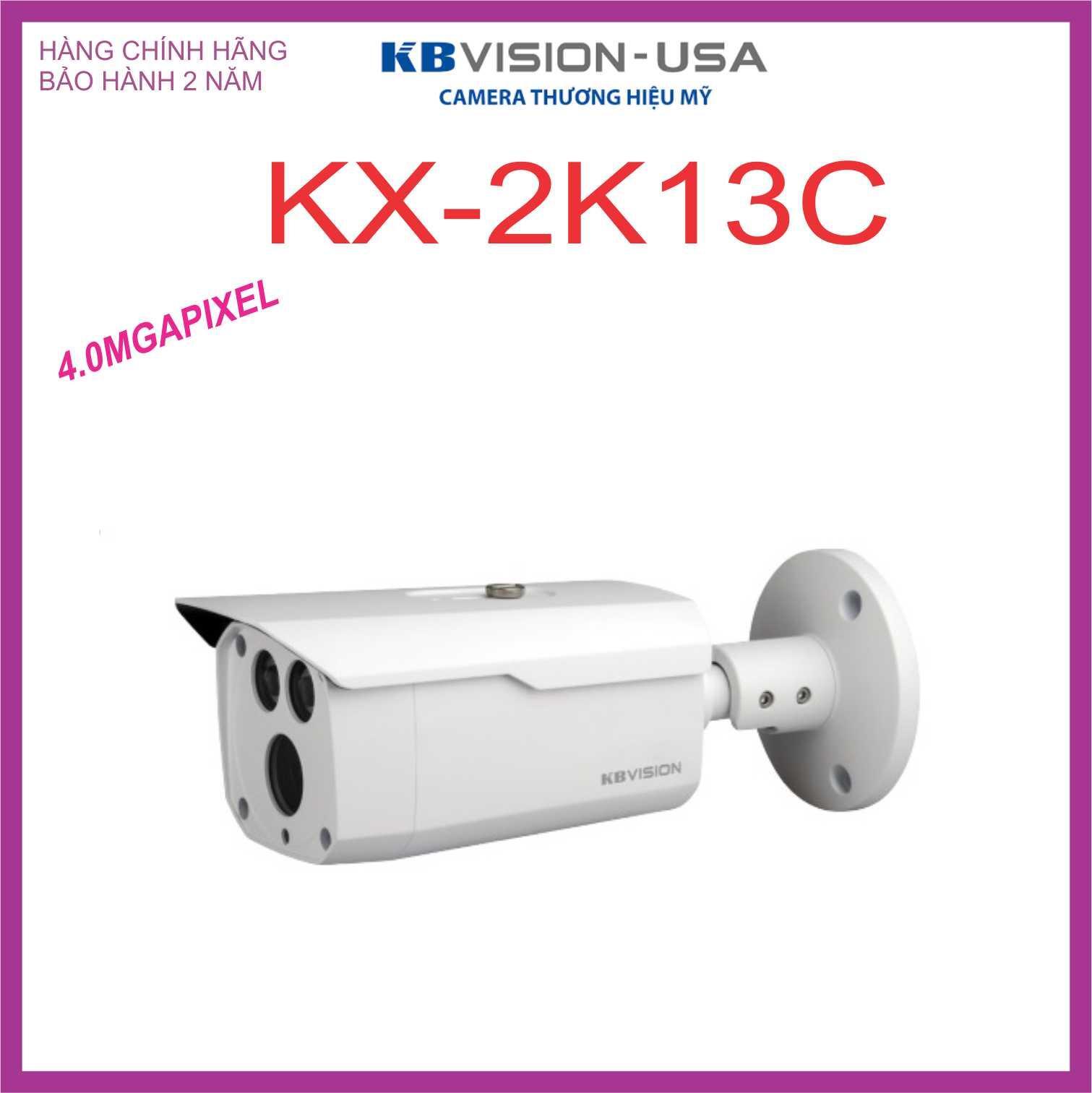 Camera thân hồng ngoại HDCVI 2K Kbvision 2K13C