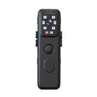 Camera thân WiFi 1080P có ghi âm thanh và Video Máy quay Mini có thể đeo được với đèn cảnh báo màu xanh đỏ Tầm nhìn ban đêm để thực thi pháp luật Giao hàng Du lịch cá nhân Outd