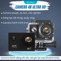 Camera thể thao 4K Máy ảnh thể thao chống thấm nước Camera chống rung Máy ảnh HD Máy ghi âm lái xe wifi