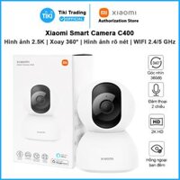 Camera thông minh Xiaomi C400  4MP  Xoay 360  Ai phát hiện có người  WIFI 2.45.0 GHz  - Hàng Chính Hãng