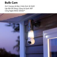 Camera tích hợp camera và bóng đèn S6DP-3M0WEB-E27