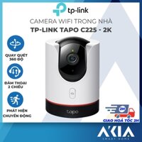 Camera TP-Link Tapo C225, độ phân giải 2K, xoay 360 độ, đàm thoại 2 chiều, theo dõi chuyển động