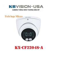 Camera trong nhà 2MP Full Color STARTLIGHT KBVISION KX-CF2204S-A  Hàng chính hãng - Bảo hành 2 năm - Tặng kèm nguồn 2A