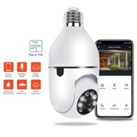 Camera V380 Pro BULB PTZ Theo dõi tự động Tầm nhìn ban đêm Camera an ninh IP CCTV không dây 1080p