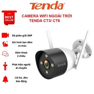 Camera Wi-Fi an ninh ngoài trời TENDA CT6
