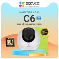 Camera WI-FI EZVIZ C6 2k, Trong Nhà , 4MP, Quay Quét 360 Độ ,Đàm Thoại 2 Chiều-Hàng Chính Hãng - Camera Kèm thẻ 64G