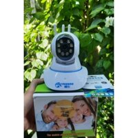 camera wifi 3 râu yoosee xoay 360° 1080 [kèm thẻ nhớ 32G]