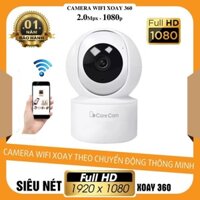 Camera wifi 360 độ Care Cam YH200 2.0 Mpx full HD1080 chuẩn nén H265+ đàm thoại 2 chiều, kết nối PM CARECAM Pro