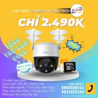 Camera Wifi 4G PT iMOU IPC-S21FTP Full Color 2MP Ngoài Trời