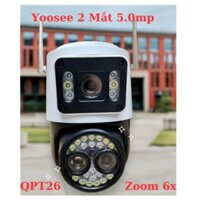 Camera Wifi 5mp Yoosee QPT26-2 Mắt Khung Hình-Zoom 6x