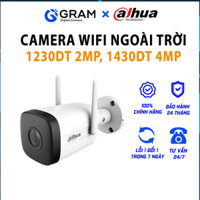 Camera WIFI Dahua ngoài trời 1230DT 2MP, 1430DT 4MP tích hợp đàm thoại 2 chiều, Bảo hành 24 tháng