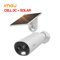 Camera Wifi dùng pin IMOU CELL 3C 3MP kèm tấm Solar năng lượng mặt trời