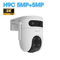 CAMERA WIFI EZVIZ 2 MẮT ỐNG KÍNH KÉP NGOÀI TRỜI H9c (5MP+5MP)