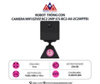Camera Wifi EZVIZ BC2 2MP (CS-BC2-A0-2C2WPFB) – Camera Không Dây Nhỏ Gọn, Pin Sạc, Đàm Thoại Hai Chiều, Cảnh Báo Chuyển Động