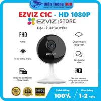 Camera wifi Ezviz C1C B -1080P Đàm thoại 2 chiều,Tích hợp míc thu âm thanh, Hình ảnh Full HD - Hàng chính hãng - Camera thẻ nhớ 64g