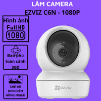 Camera wifi EZVIZ C6N, H1C cảnh báo về điện thoại có loa mic đàm thoại 2 chiều- LÂM CAMERA