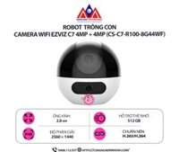 Camera WiFi EZVIZ C7 4MP + 4MP (CS-C7-R100-8G44WF) – 2 ống kính kép 4MP + 4MP, quay ban đêm có màu, theo dõi thông minh