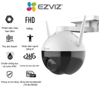 Camera Wifi EZVIZ C8C 2MP 1080P HD Chuyển Động Xoay 360 độ - Camera Ngoài Trời Giám Sát Gia Đình 100% Chính Hãng