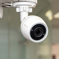 Camera Wifi Ezviz H3C quay màu mẫu 2023  Tặng thẻ nhớ 32G + chân đê